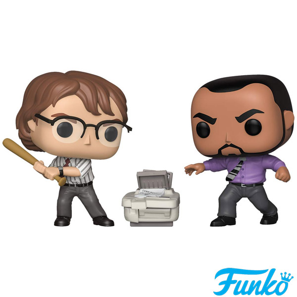 Funko POP Office Space Michael Bolton and Samir Exclusive Figure 2 Pack